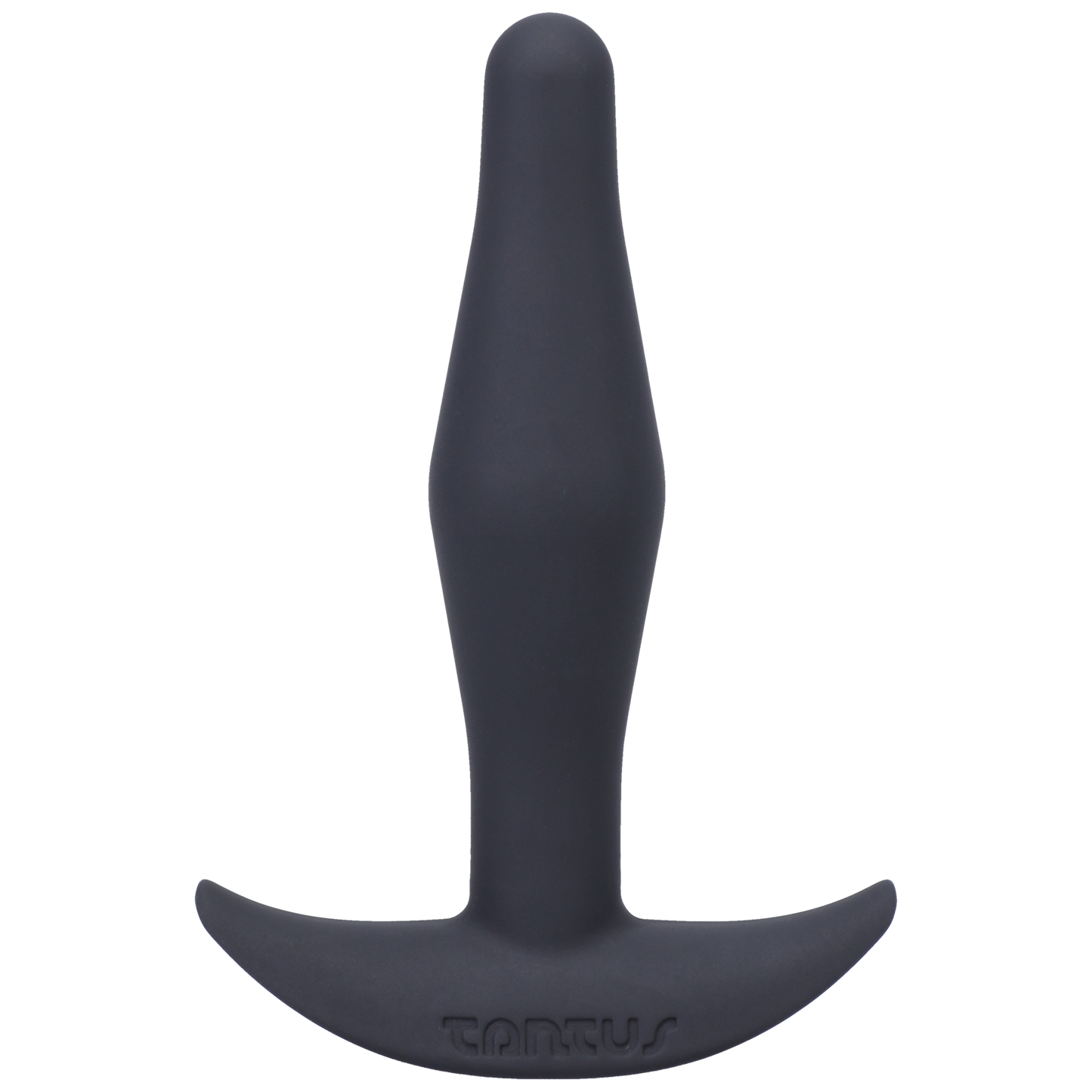 Tantus Little Flirt Butt Plug Black – Petite Silicone Plug for Comfortable Introduction to Anal Play