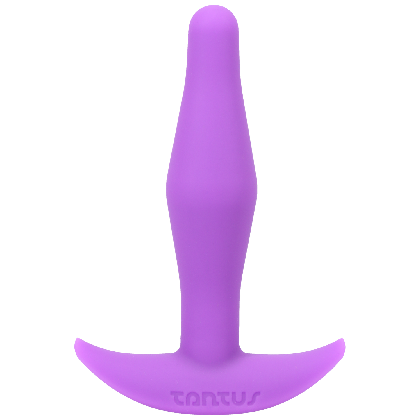 Purple Haze Tantus Silicone Little Flirt Butt Plug with a slim, beginner-friendly design.