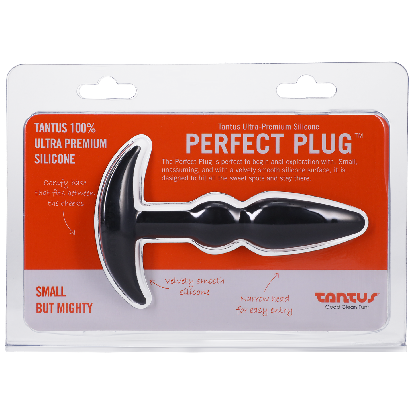 Tantus Silicone Perfect Butt Plug Black - Male Pleasure Toys Discover premium men's pleasure toys designed for satisfaction, performance, and unique e