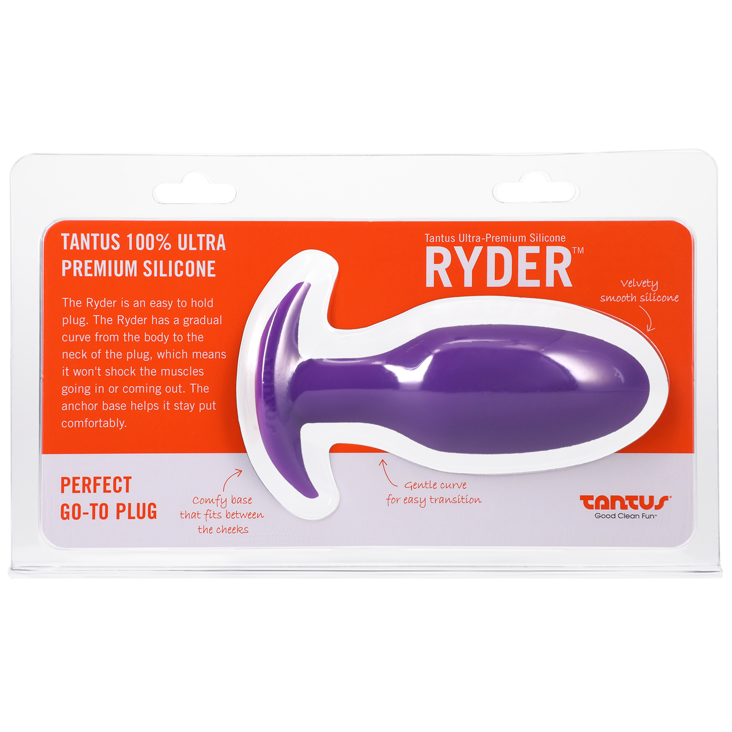Silicone Ryder Butt Plug Lilac - Male Pleasure Toys Discover premium men's pleasure toys designed for satisfaction, performance, and unique experience