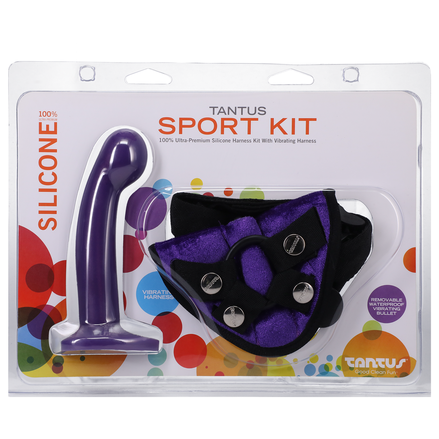 Tantus Silicone Sport Harness Kit Midnight Purple - Male Pleasure Toys Discover premium men's pleasure toys designed for satisfaction, performance, an