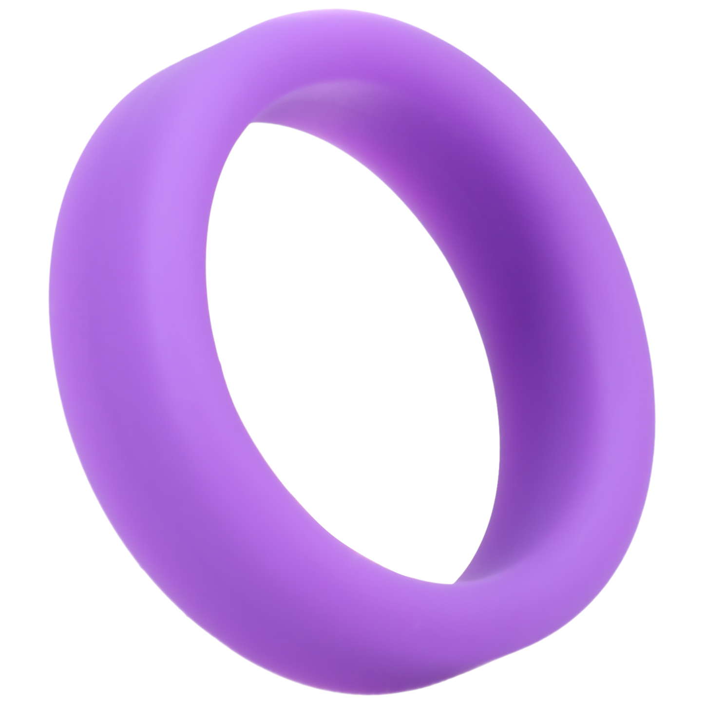 Black Tantus Super Soft C-Ring with an ultra-flexible, body-safe silicone fit.