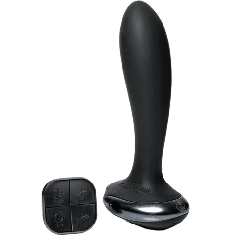 Black PleX with Flex by Hot Octopuss with a flexible base and dual motors for intense vibrations.