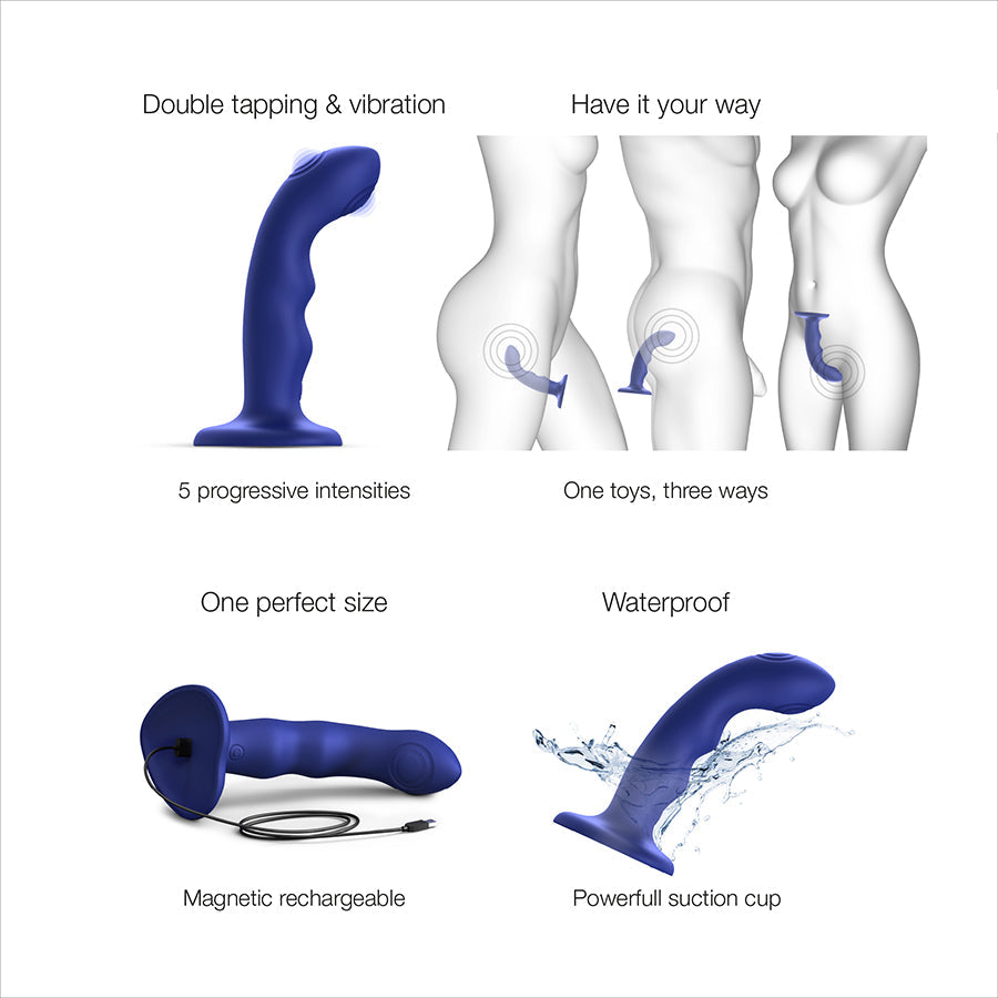 Tapping Dildo Wave Coral Pink - Male Pleasure Toys Discover premium men's pleasure toys designed for satisfaction, performance, and unique experiences