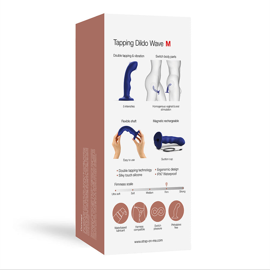 Tapping Dildo Wave Coral Pink - Male Pleasure Toys Discover premium men's pleasure toys designed for satisfaction, performance, and unique experiences