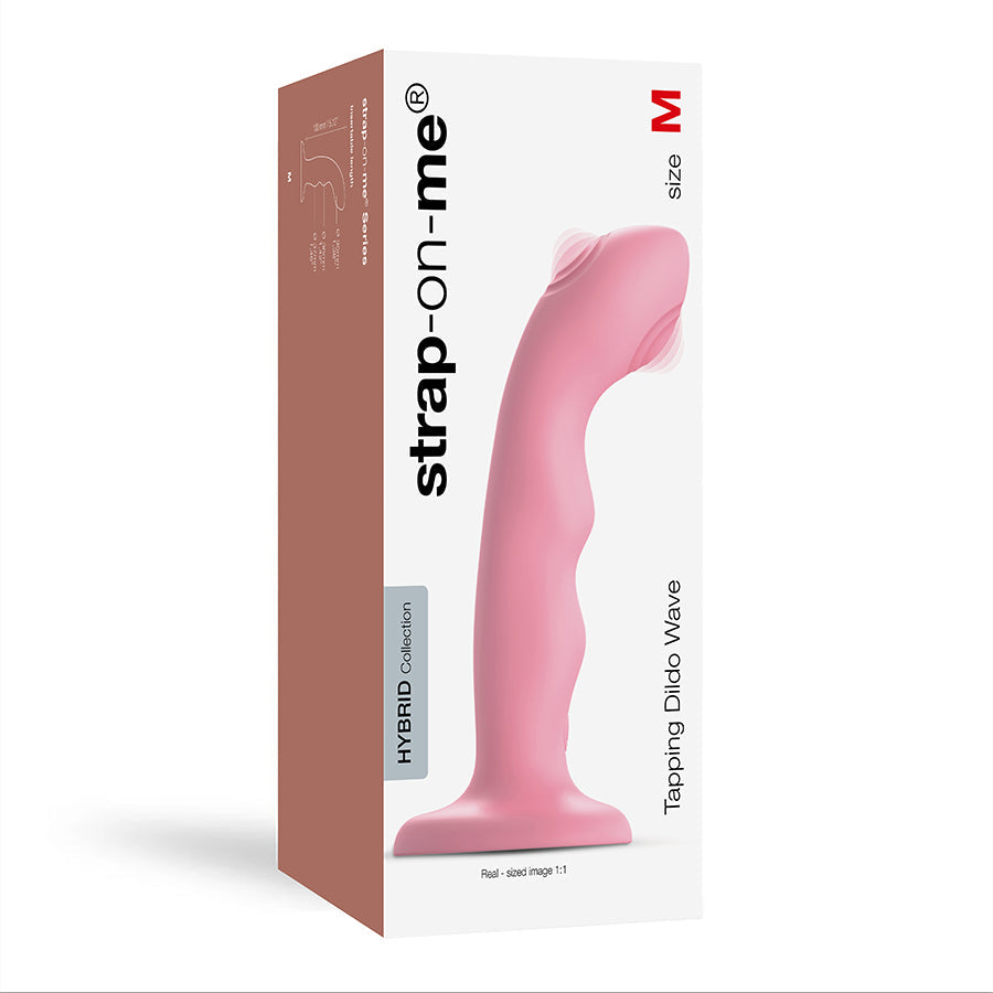 Tapping Dildo Wave Coral Pink - Male Pleasure Toys Discover premium men's pleasure toys designed for satisfaction, performance, and unique experiences