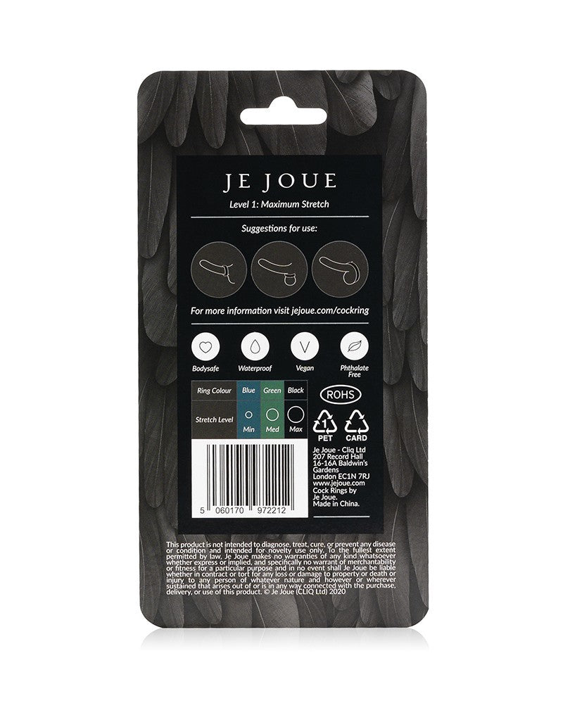 Black Silicone C Ring Maximum Stretch - Male Pleasure Toys Discover premium men's pleasure toys designed for satisfaction, performance, and unique exp