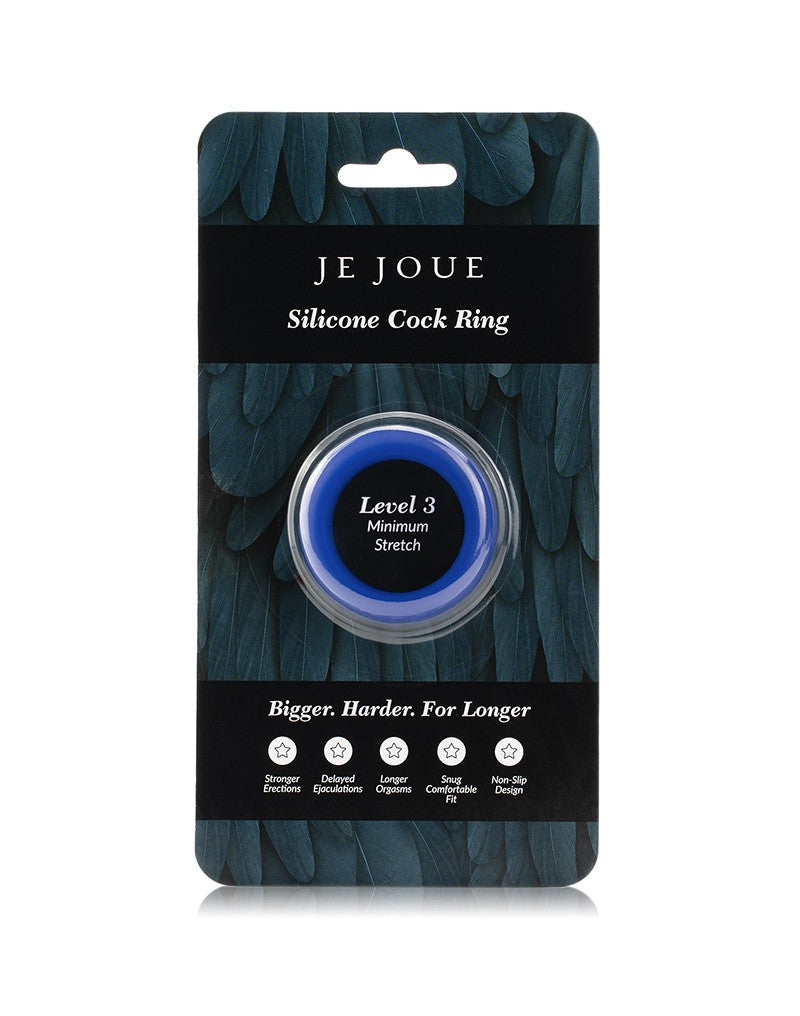 Blue Silicone C Ring Minimum Stretch - Male Pleasure Toys Discover premium men's pleasure toys designed for satisfaction, performance, and unique expe