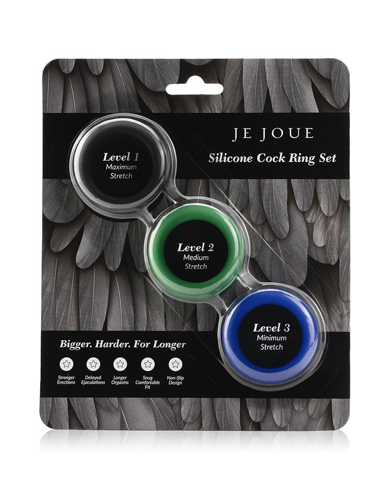 3 Pack Silicone C Rings - Male Pleasure Toys Discover premium men's pleasure toys designed for satisfaction, performance, and unique experiences.