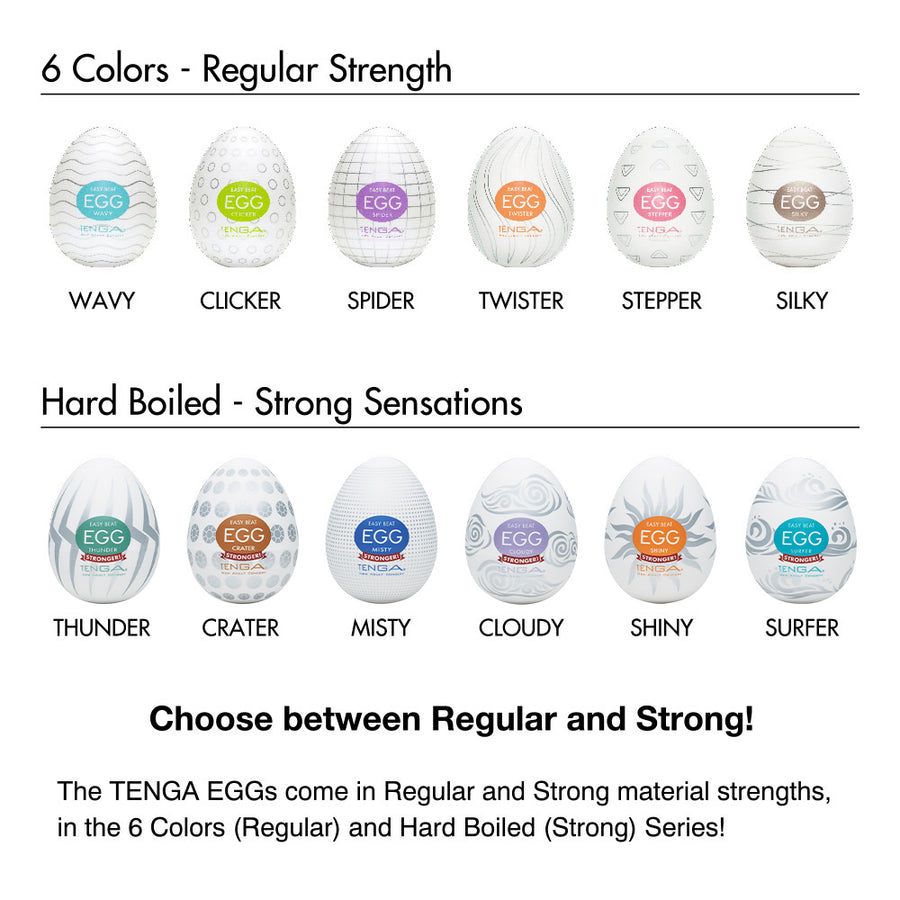 Egg Hardboiled 6Pack Variety Pack - Male Pleasure Toys Discover premium men's pleasure toys designed for satisfaction, performance, and unique experie