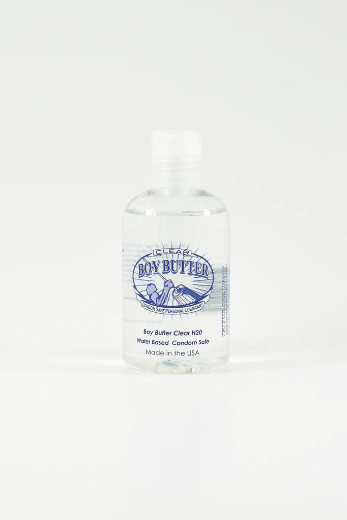 Clear Boy Butter Clear Formula with an oil-based, hypoallergenic composition.