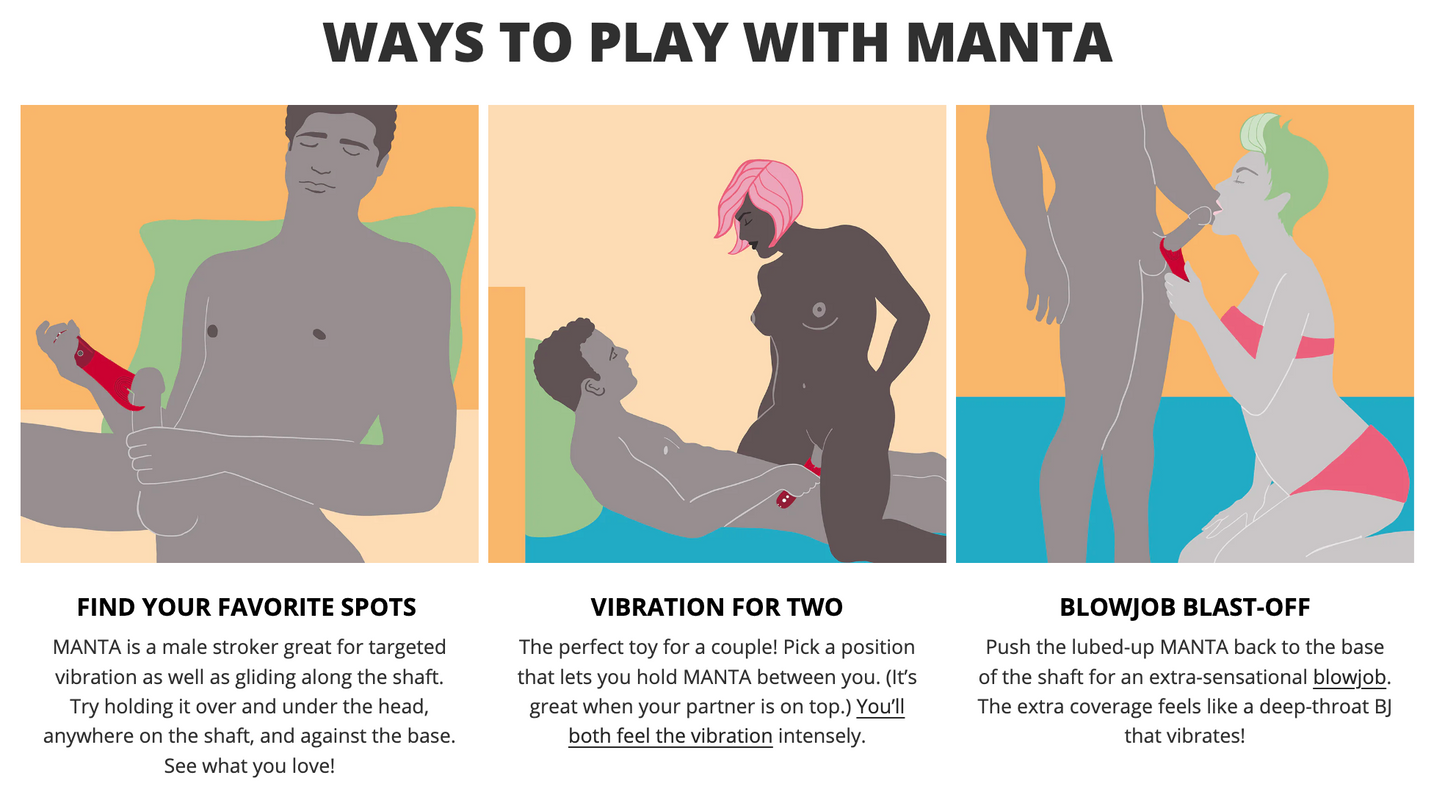 Manta 2 - Male Pleasure Toys Discover premium men's pleasure toys designed for satisfaction, performance, and unique experiences.