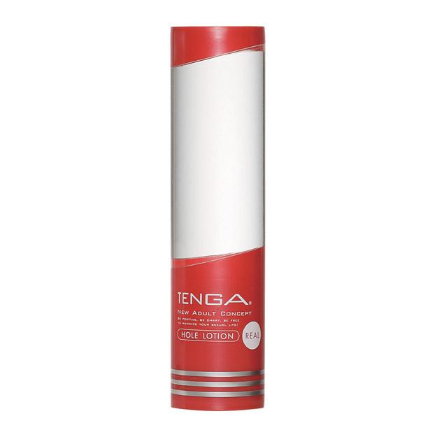 Clear Tenga Hole Lotion Real with a silky-smooth, water-based formula.