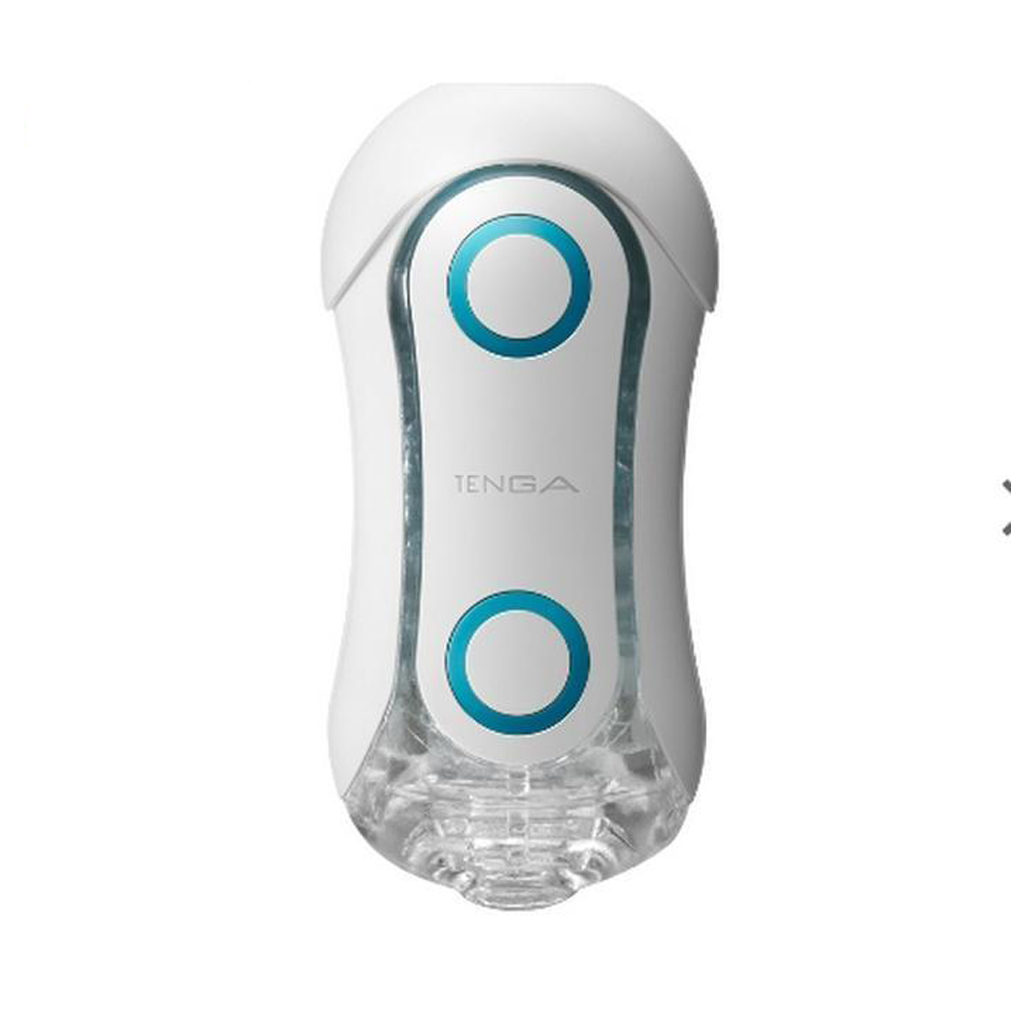 Blue Tenga Flip Orb Blue Rush with internal pressure orbs for enhanced pleasure.