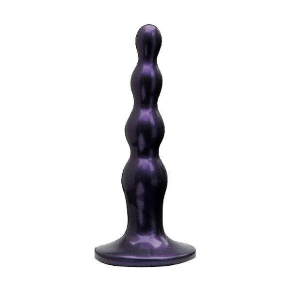Tantus Silk Medium Dildo in Purple Haze – Smooth Silicone Dildo for Versatile Play