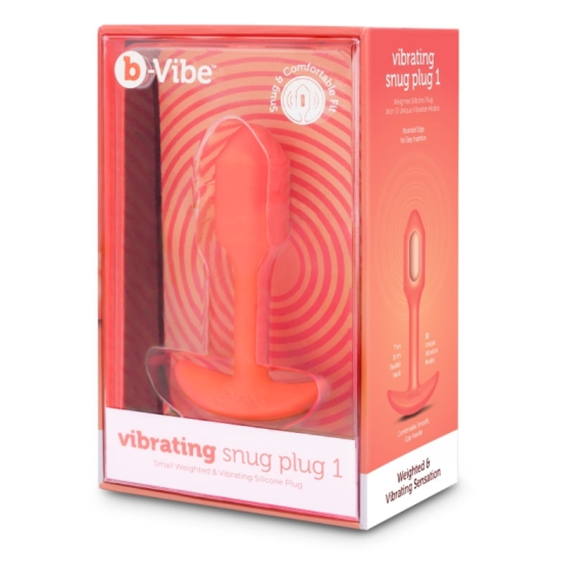 Vibrating Snug Plug S Orange - Male Pleasure Toys Discover premium men's pleasure toys designed for satisfaction, performance, and unique experiences.