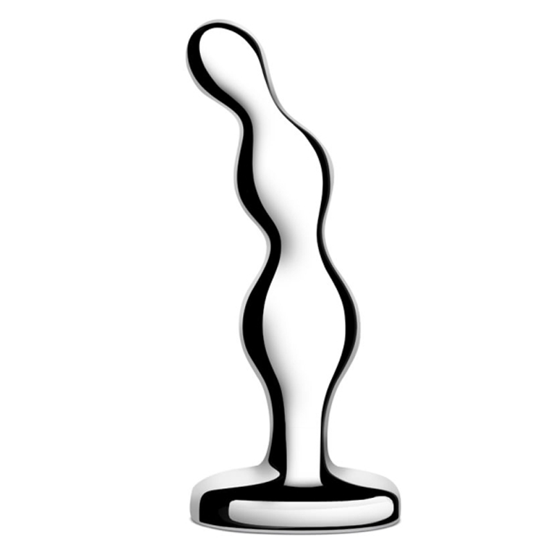 b-Vibe STAINLESS STEEL ANAL BEADS – Weighted Beads for Intense Anal Stimulation