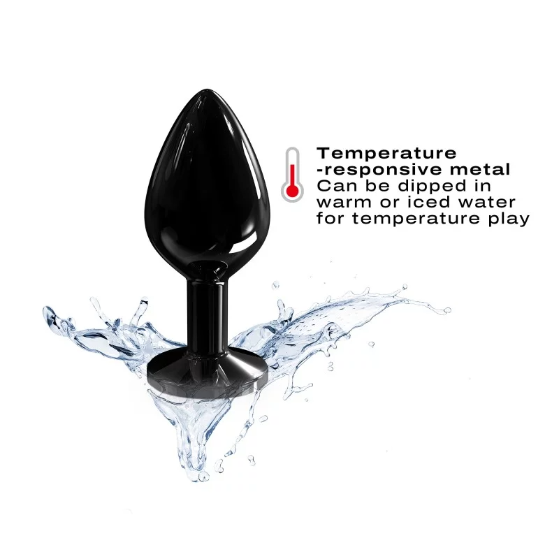 Diamond Plug Black M - Male Pleasure Toys Discover premium men's pleasure toys designed for satisfaction, performance, and unique experiences.