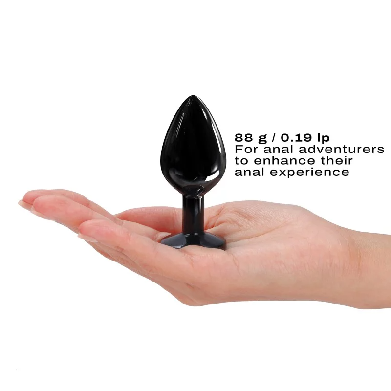 Diamond Plug Black M - Male Pleasure Toys Discover premium men's pleasure toys designed for satisfaction, performance, and unique experiences.