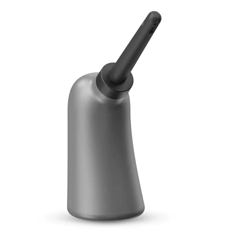 Black Dorcel Douche Mate with a classic squeezable bulb and ergonomic nozzle.