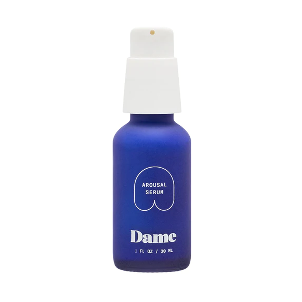 Clear Dame Arousal Serum with a stimulating botanical-infused formula.