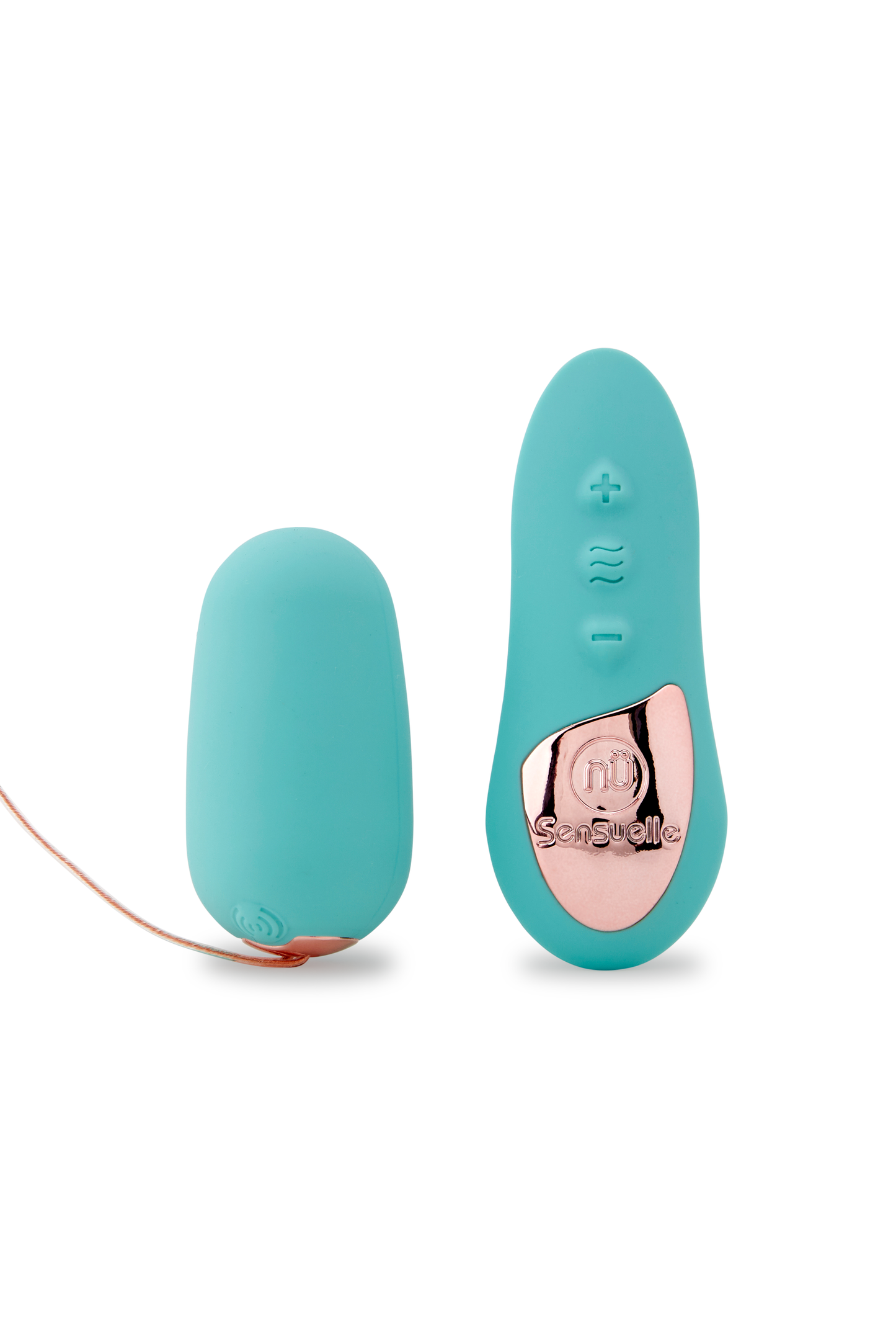 Blue Nu Sensuelle PETITE EGG Vibrator with a compact, discreet design.