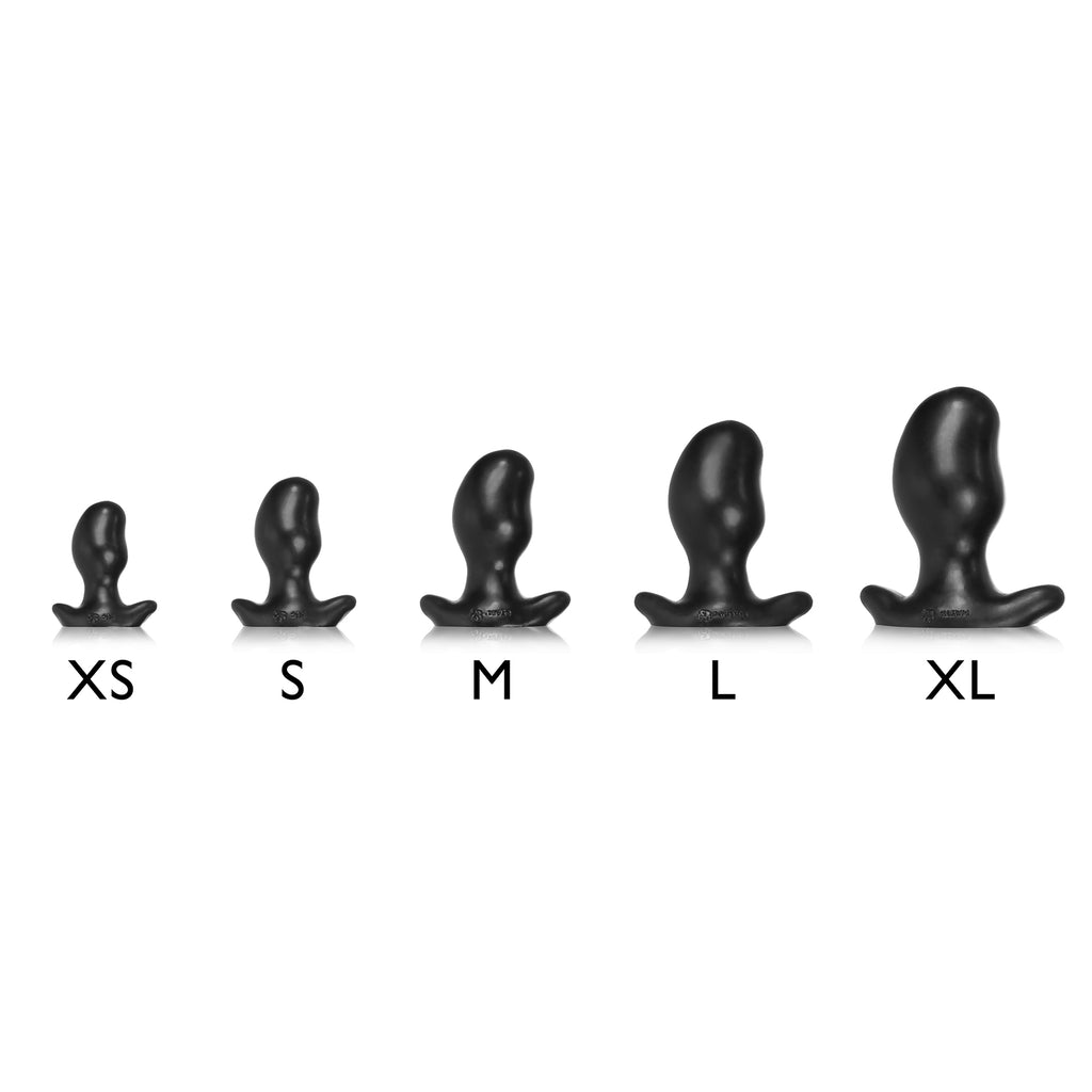 Ergo Buttplug Black Orange Swirl X Large - Male Pleasure Toys Discover premium men's pleasure toys designed for satisfaction, performance, and unique