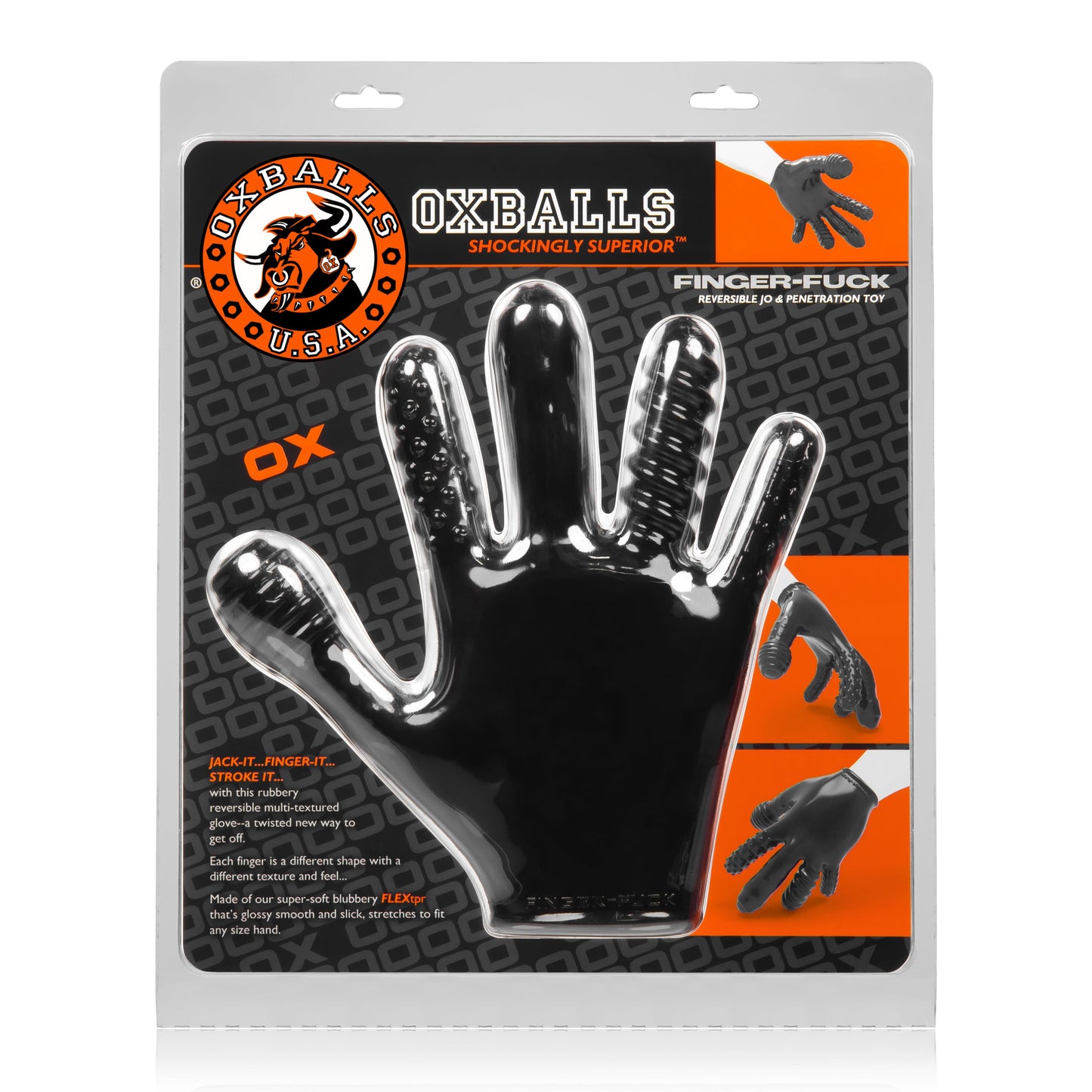 Finger Fuck Glove Black - Male Pleasure Toys Discover premium men's pleasure toys designed for satisfaction, performance, and unique experiences.