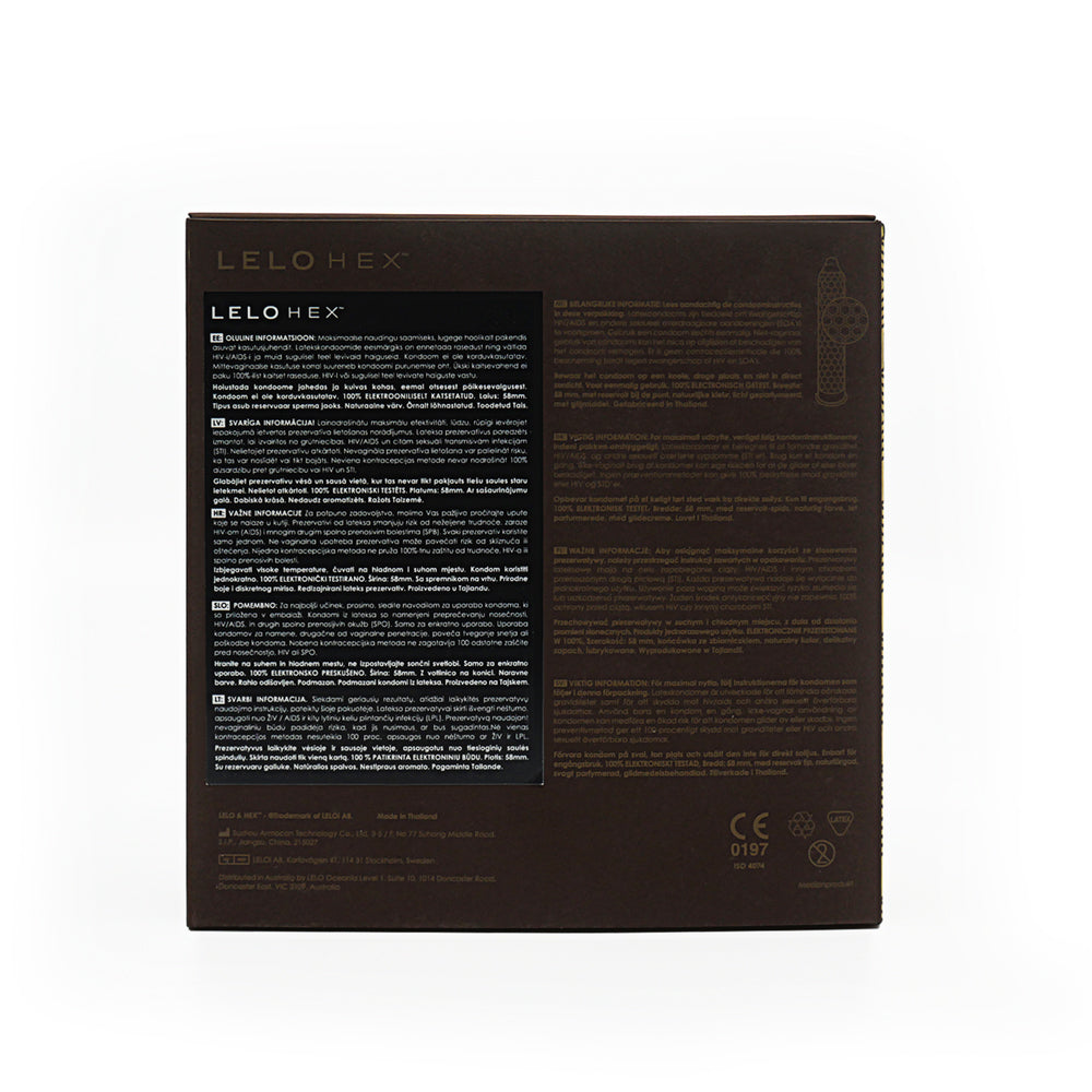 Hex Respect Xl Condoms 12 Pack - Male Pleasure Toys Discover premium men's pleasure toys designed for satisfaction, performance, and unique experience