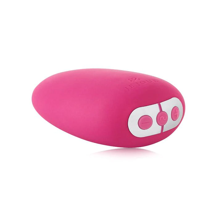 Black Je Joue Mimi Clitoral Vibrator with a smooth, soft-touch surface.