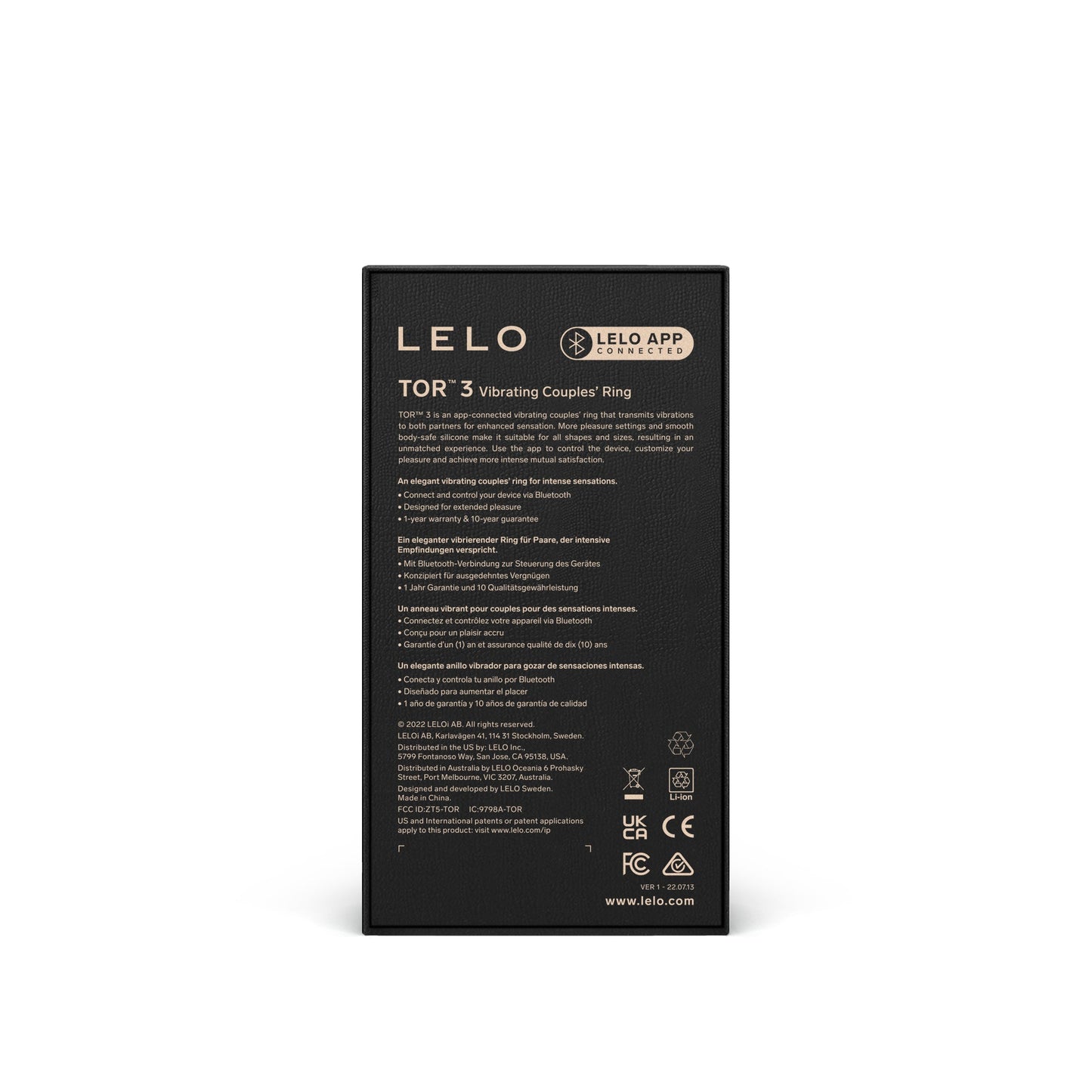 Lelo Tor™ 3 Black - Male Pleasure Toys Discover premium men's pleasure toys designed for satisfaction, performance, and unique experiences.