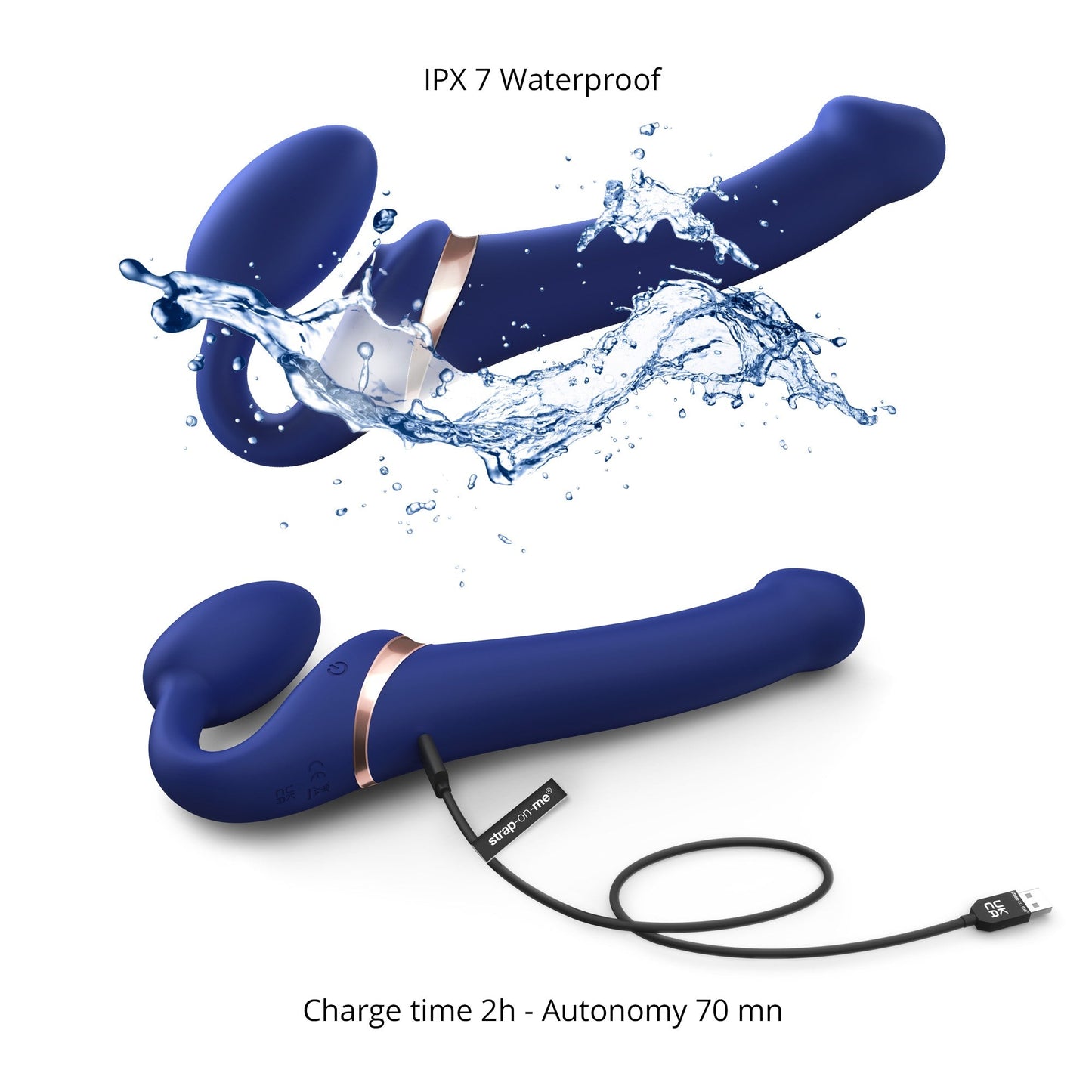 Multi Orgasm Bendable Strap On S Night Blue - Male Pleasure Toys Discover premium men's pleasure toys designed for satisfaction, performance, and uniq