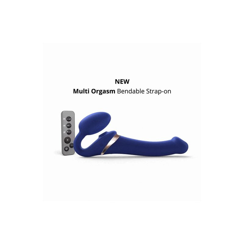 Multi Orgasm Bendable Strap On S Night Blue - Male Pleasure Toys Discover premium men's pleasure toys designed for satisfaction, performance, and uniq
