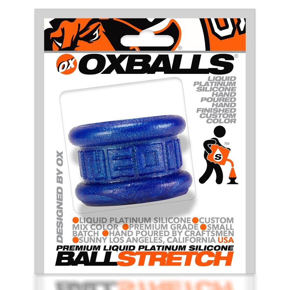 Neo Short Ballstretcher Blueballs Metallic - Male Pleasure Toys Discover premium men's pleasure toys designed for satisfaction, performance, and uniqu
