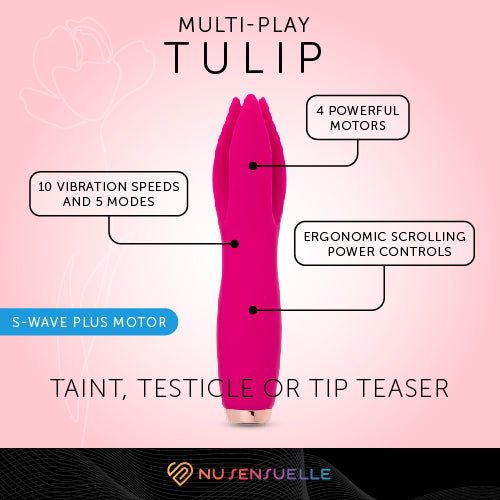 Tulip Millenial Pink - Male Pleasure Toys Discover premium men's pleasure toys designed for satisfaction, performance, and unique experiences.