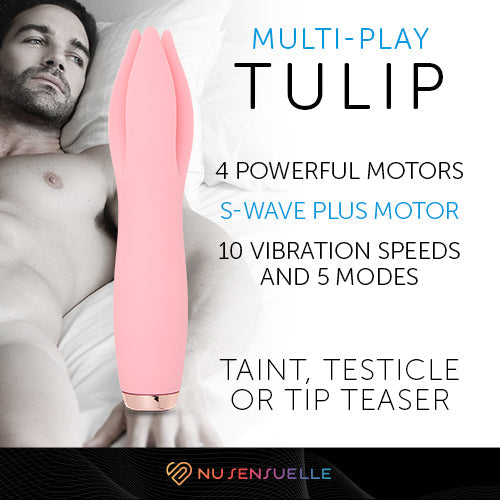 Tulip Millenial Pink - Male Pleasure Toys Discover premium men's pleasure toys designed for satisfaction, performance, and unique experiences.