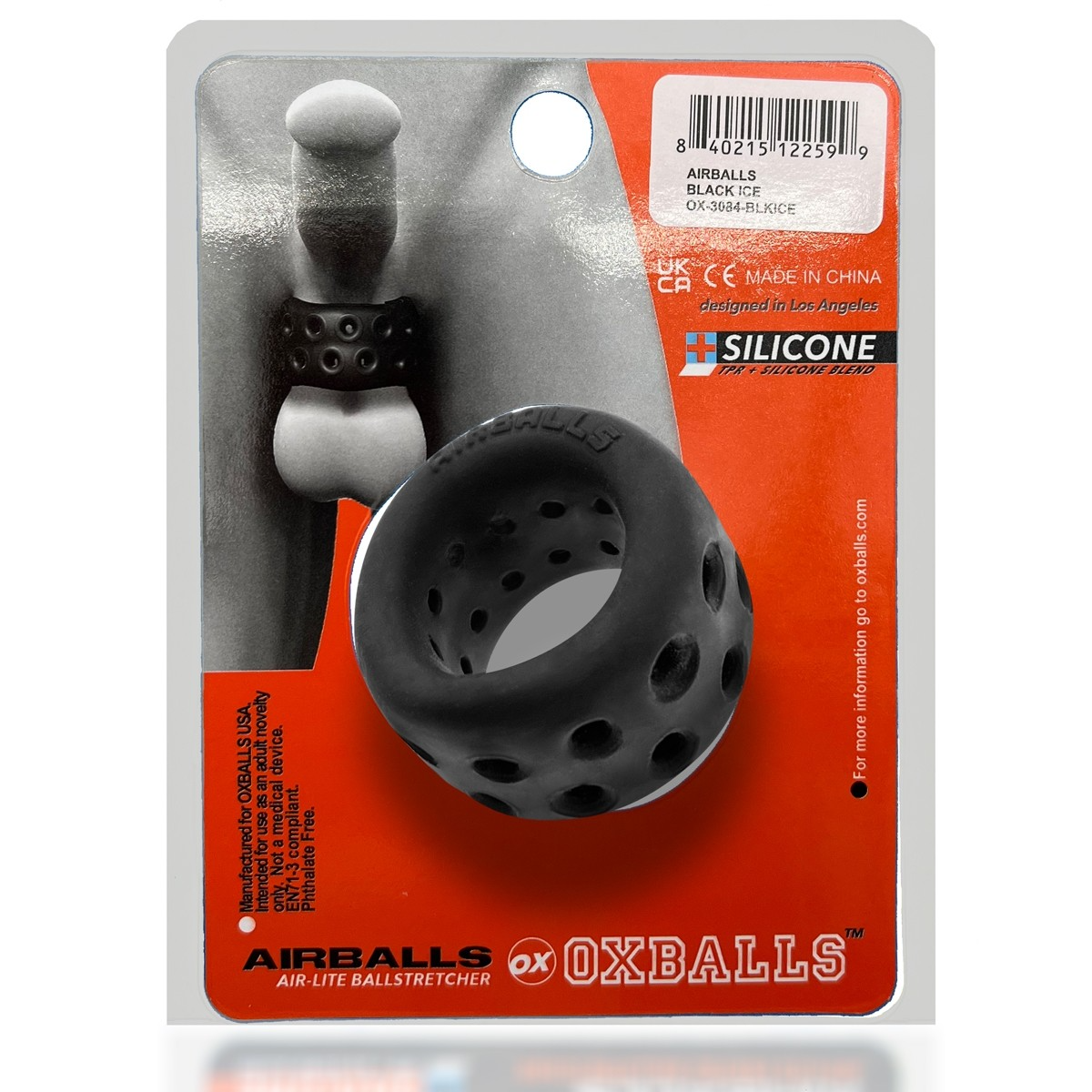 Airballs Air Lite Ballstretcher Clear Ice - Male Pleasure Toys Discover premium men's pleasure toys designed for satisfaction, performance, and unique