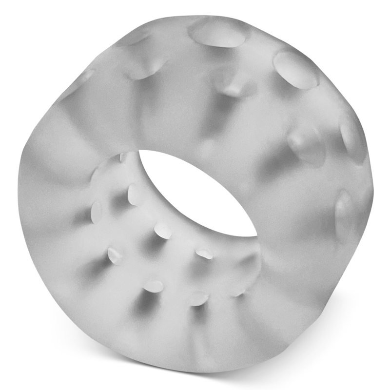 Black OXBALLS AIRBALLS Ballstretcher with a lightweight, breathable design.