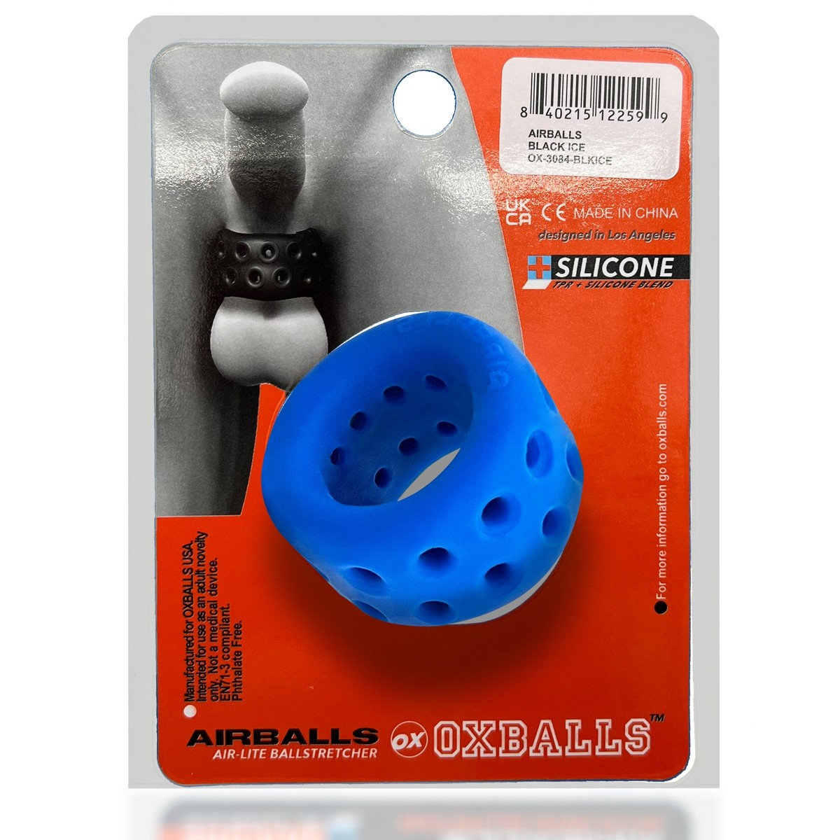 Airballs Air Lite Ballstretcher Clear Ice - Male Pleasure Toys Discover premium men's pleasure toys designed for satisfaction, performance, and unique