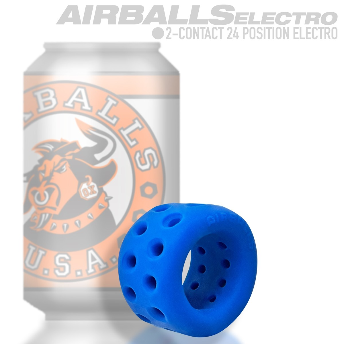 Airballs Air Lite Ballstretcher Clear Ice - Male Pleasure Toys Discover premium men's pleasure toys designed for satisfaction, performance, and unique