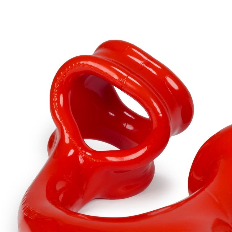 OXBALLS ALIEN TAIL Butt Plug with Sling Red – Unique Alien-Themed Plug with Cock Sling