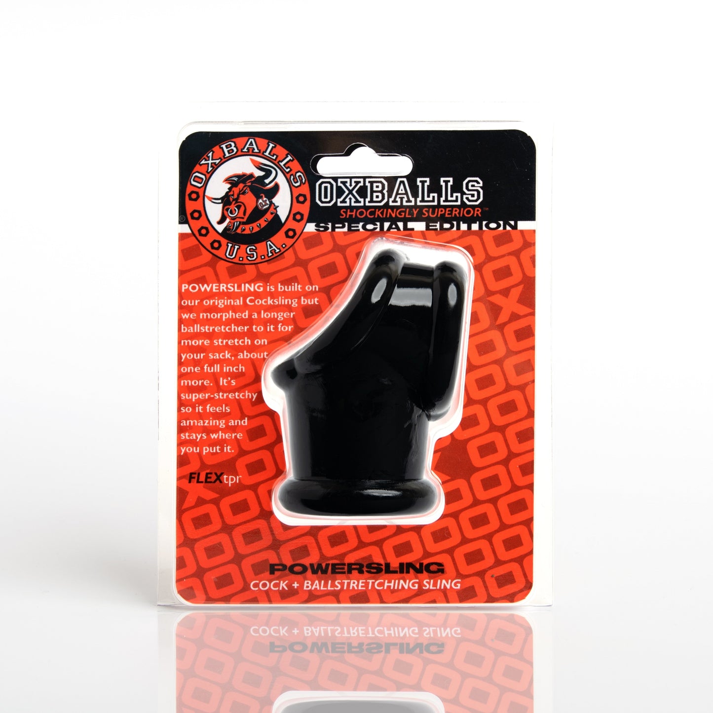 Powersling Cocksling Ballstretcher Black - Male Pleasure Toys Discover premium men's pleasure toys designed for satisfaction, performance, and unique