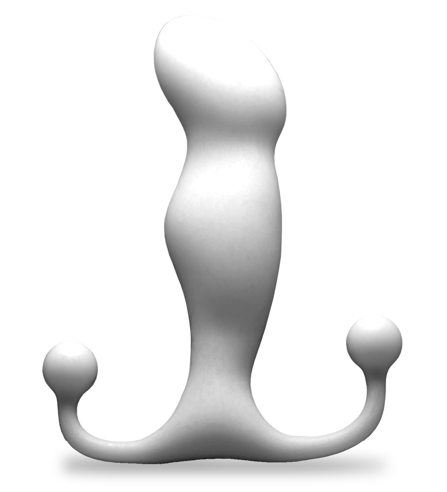 Black Aneros Progasm Classic Prostate Massager with a firm, curved design.
