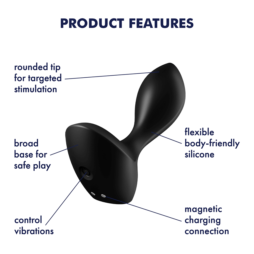 Backdoor Lover Black - Male Pleasure Toys Discover premium men's pleasure toys designed for satisfaction, performance, and unique experiences.