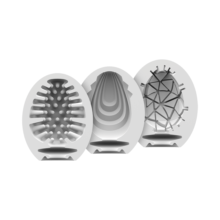 Masturbator Egg 3Er Set Naughty Savage Crunchy Assorted - Male Pleasure Toys Discover premium men's pleasure toys designed for satisfaction, performan