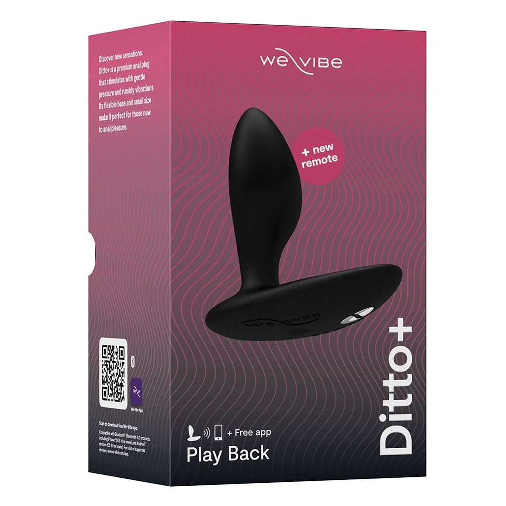 Ditto Satin Black - Male Pleasure Toys Discover premium men's pleasure toys designed for satisfaction, performance, and unique experiences.