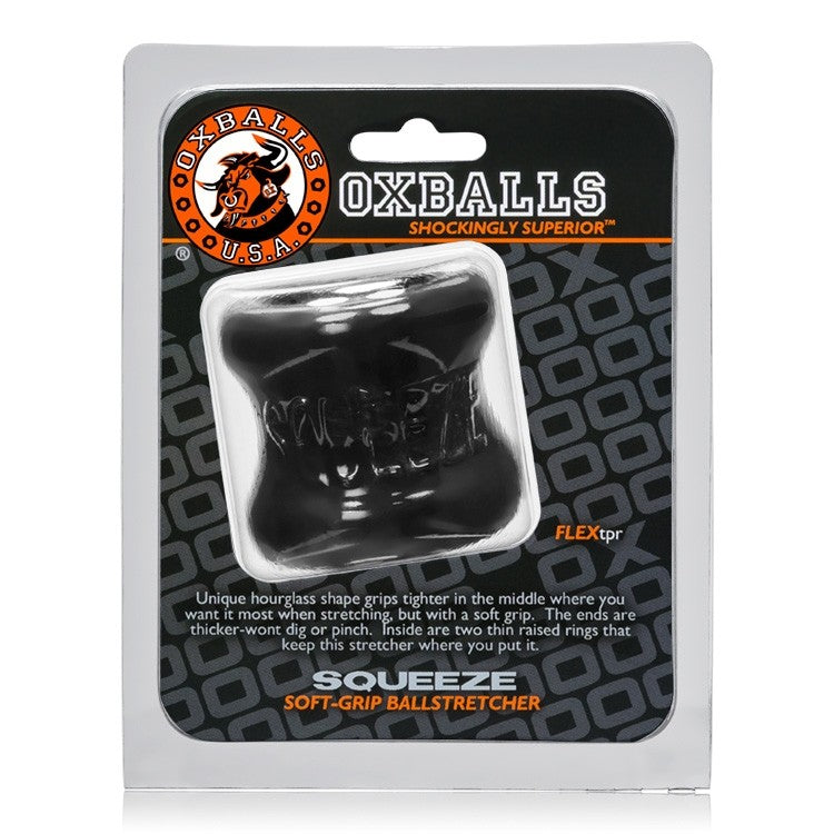 Squeeze Ballstretcher Black - Male Pleasure Toys Discover premium men's pleasure toys designed for satisfaction, performance, and unique experiences.