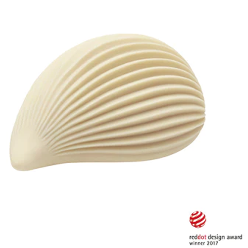 Pink Iroha KUSHI Vibrator with a unique textured surface for enhanced sensations.
