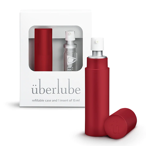 Uberlube Good To Go Traveler Silver - Male Pleasure Toys Discover premium men's pleasure toys designed for satisfaction, performance, and unique exper