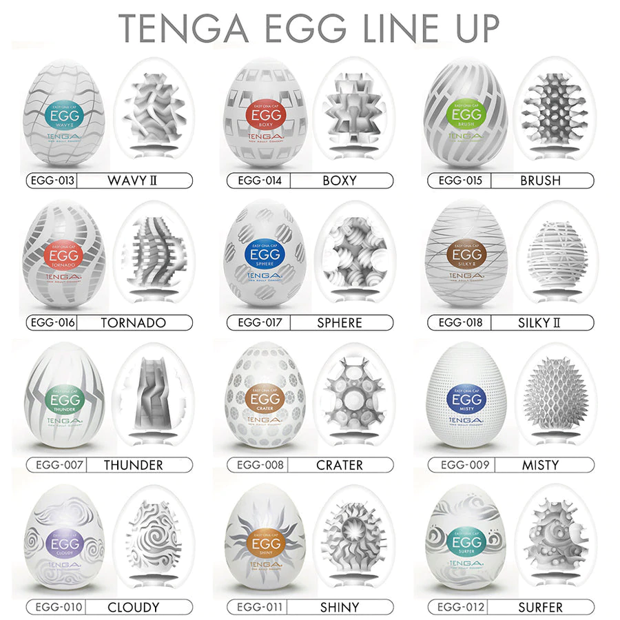Egg New Standard 6 Pack Variety Pack - Male Pleasure Toys Discover premium men's pleasure toys designed for satisfaction, performance, and unique expe